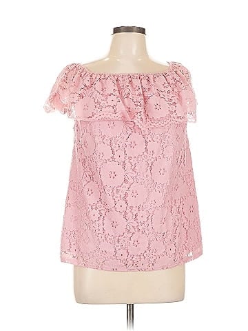 Adrianna Papell Short Sleeve Blouse (view 1)