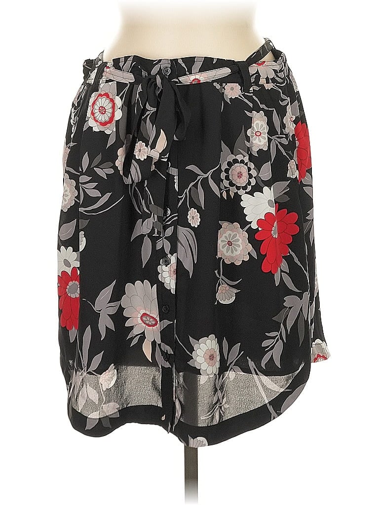 Pre-owned Ann Taylor Loft Casual Skirt In Black