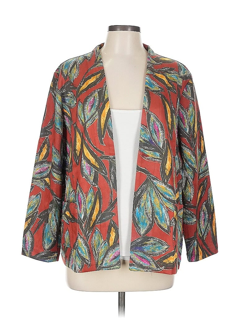 Pre-owned Draper's & Damon's Blazer Jacket In Red