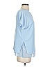 Cooper & Ella 100% Polyester Blue Short Sleeve Blouse Size XS - photo 4