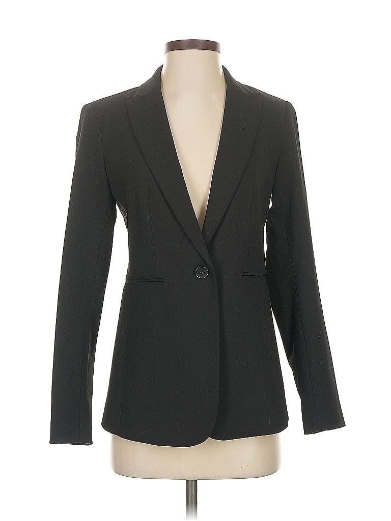 Pre-owned Ann Taylor Blazer Jacket In Black