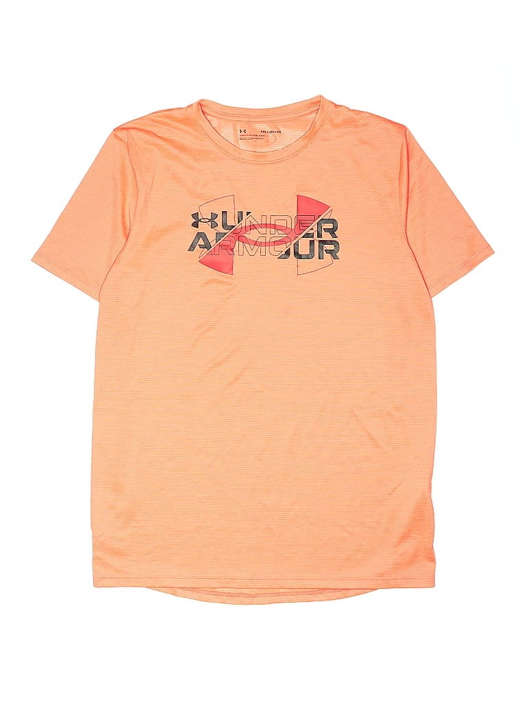 Pre-owned Under Armour Kids' Active T-shirt In Orange