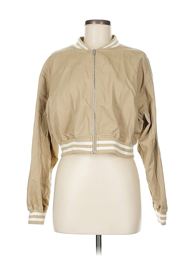 Click to view more detailed imagery on our partner's website Pre-owned Wild Rose Track Jacket In Brown
