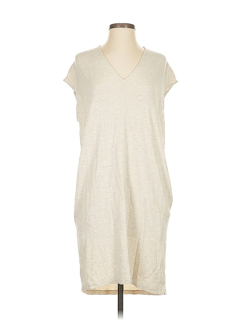 Pre-owned Lou & Grey Casual Dress In Brown