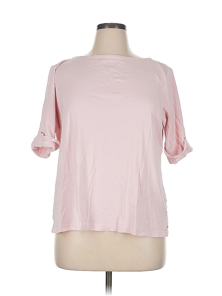 Pre-owned Unbranded Short Sleeve T-shirt In Pink