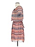 Max Studio 100% Polyester Print Orange Casual Dress Size S - photo 5