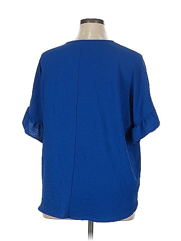 Zenana Short Sleeve Blouse (view 2)