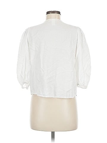 H&M 3/4 Sleeve Button-Down Shirt (view 2)