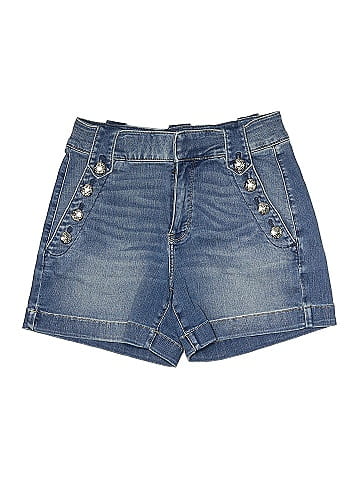 White House Black Market Denim Shorts (view 1)