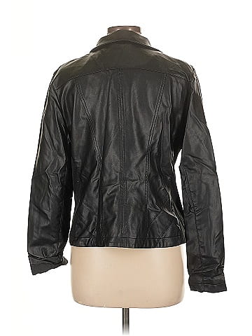 Kenneth Cole New York Faux Leather Jacket (view 2)