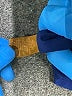 Ali Ro 100% Silk Blue Cocktail Dress Size 10 - photo 7