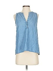 Soft Joie Sleeveless Button Down Shirt