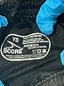 Score 100% Polyester Solid Green Black Athletic Shorts Size S (youth) - photo 3