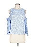Alythea Blue Sleeveless Blouse Size L - photo 1