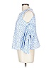 Alythea Blue Sleeveless Blouse Size L - photo 5