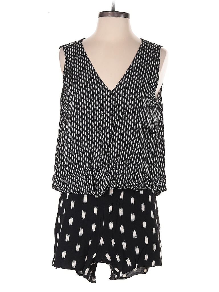 Pre-owned Madewell Romper In Black