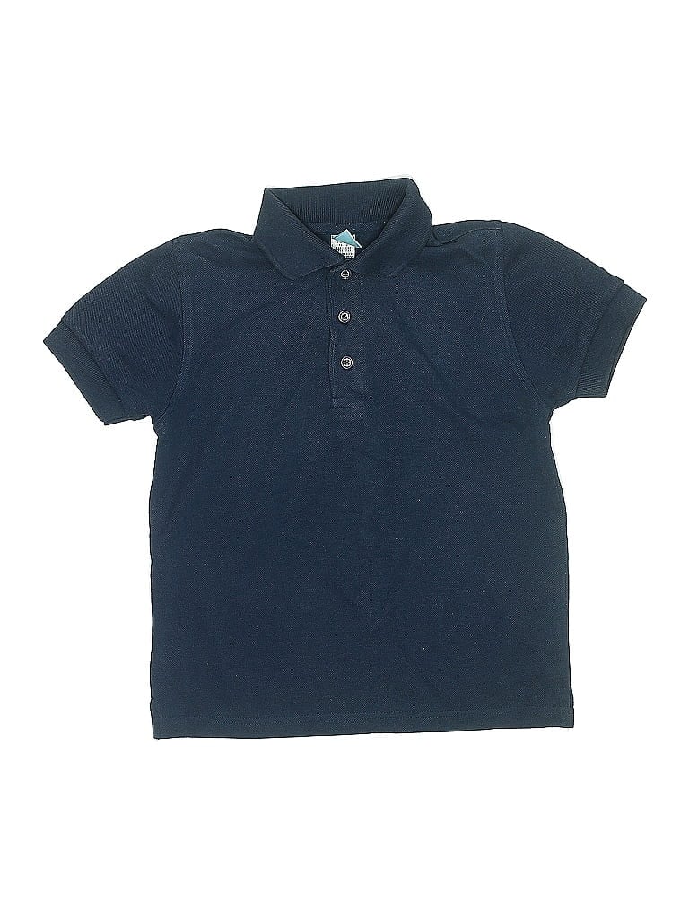 Pre-owned Toppy Kids' Short Sleeve Polo Shirt In Blue