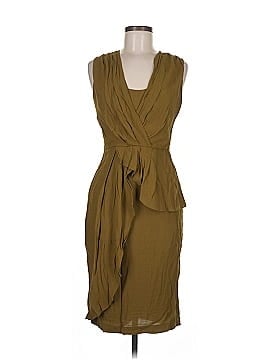 green emerald velvet dress Veronika Maine Daintree Dress
