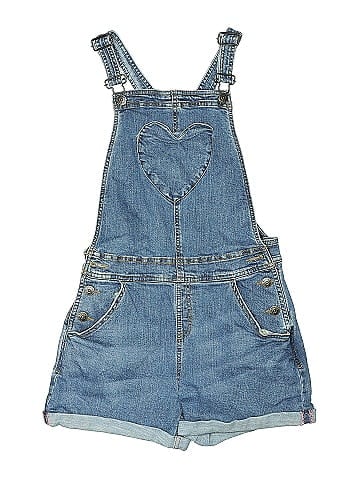 Mini Boden Overall Shorts (view 1)