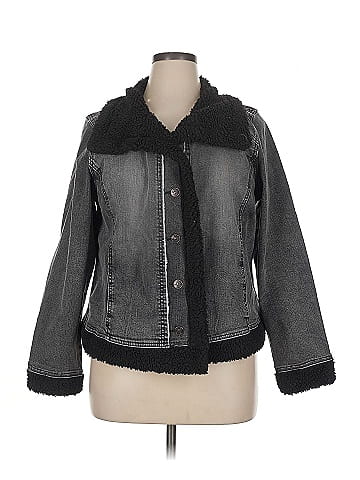 LOGO by Lori Goldstein Denim Jacket (view 1)