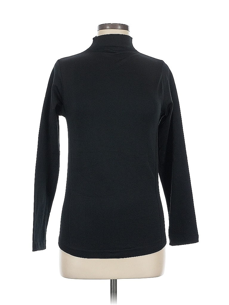 Pre-owned New Mix Usa Turtleneck Sweater In Black