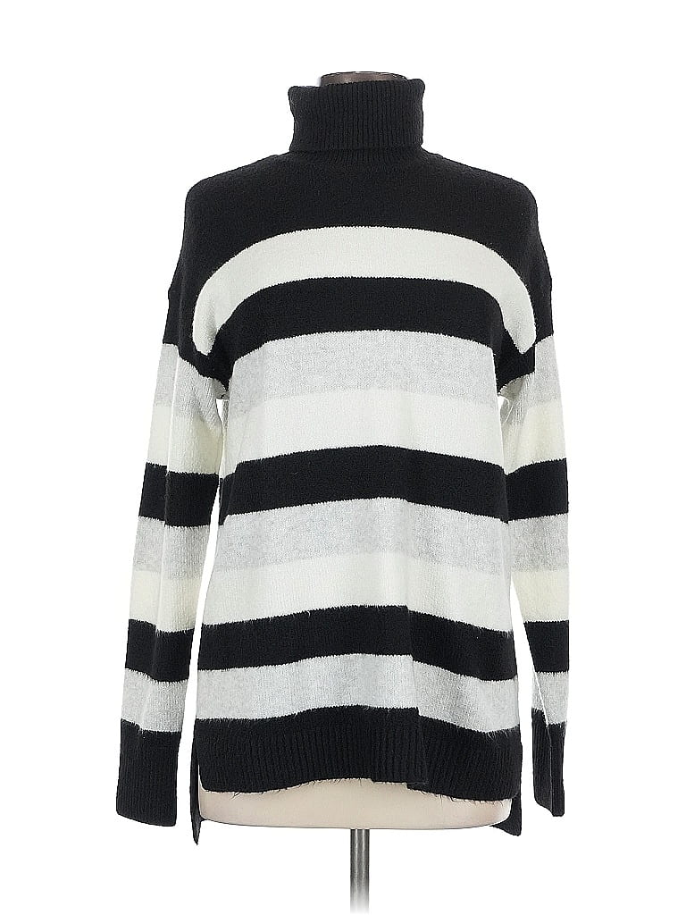 Pre-owned Talbots Turtleneck Sweater In Gray