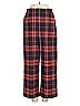 JAYE BIRD Plaid Red Casual Pants Size XS - photo 1