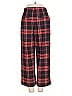JAYE BIRD Plaid Red Casual Pants Size XS - photo 2