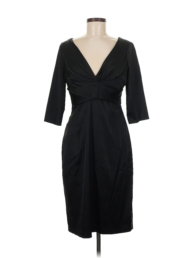 Pre-owned Donna Ricco Cocktail Dress In Black