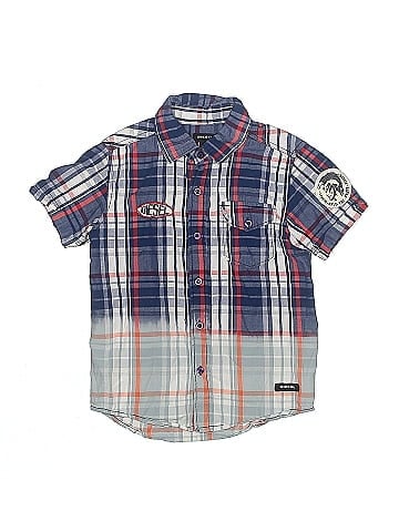 Diesel Short Sleeve Button-Down Shirt (view 1)