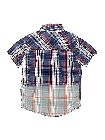 Diesel Short Sleeve Button-Down Shirt (view 2)