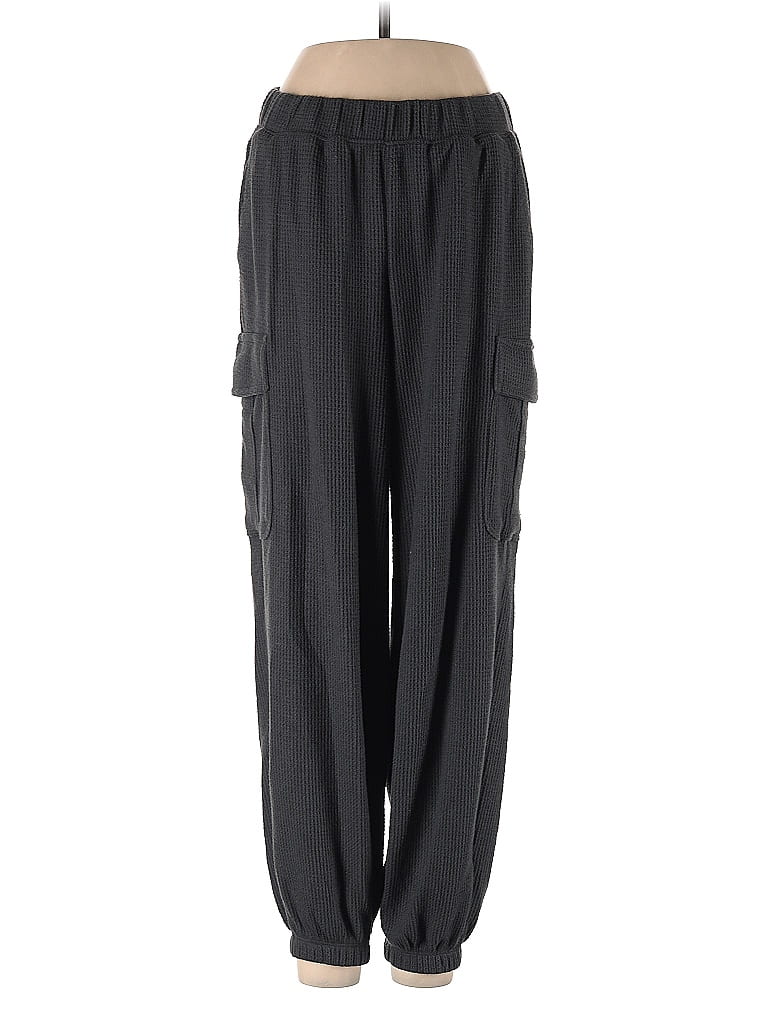 Pre-owned Aerie Casual Pants In Gray