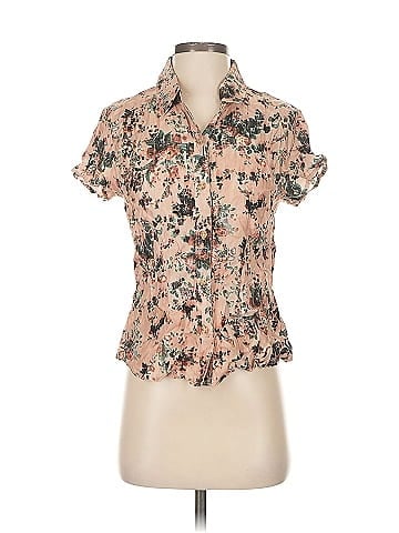 Peruvian Connection Short Sleeve Blouse (view 1)