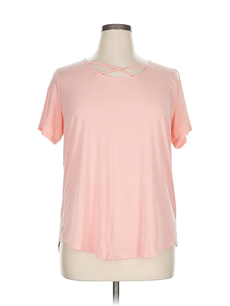 Pre-owned Zelos Short Sleeve T-shirt In Pink