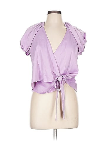 WAYF Short Sleeve Blouse (view 1)