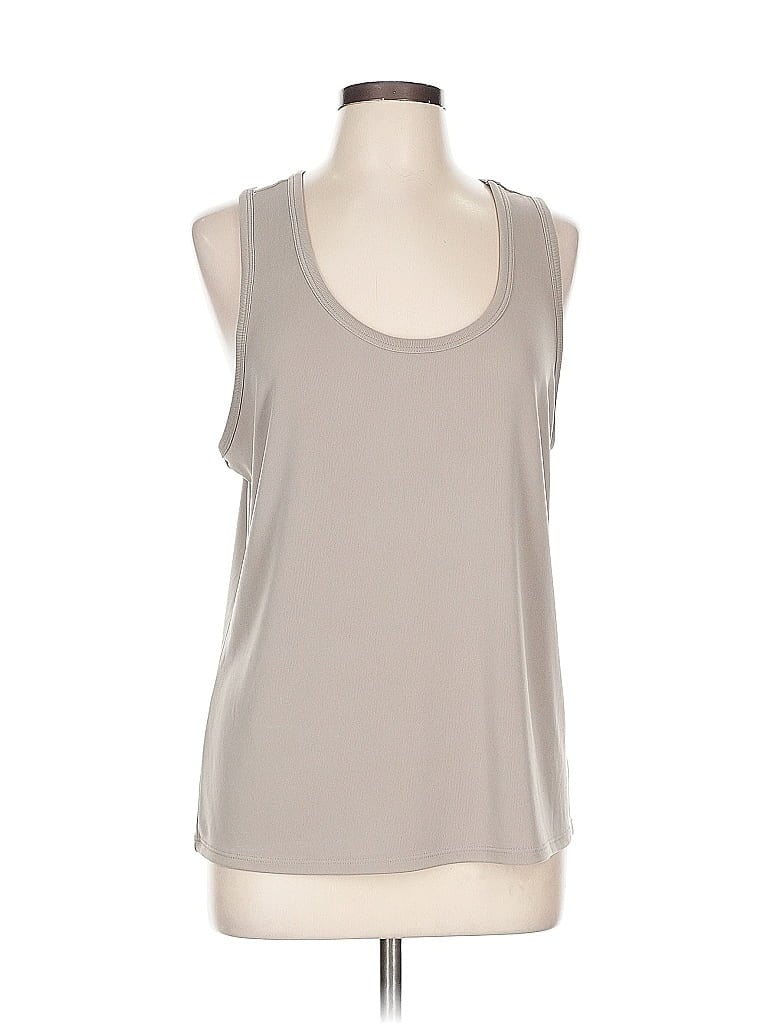 Pre-owned Prolōgue Sleeveless T-shirt In Gray
