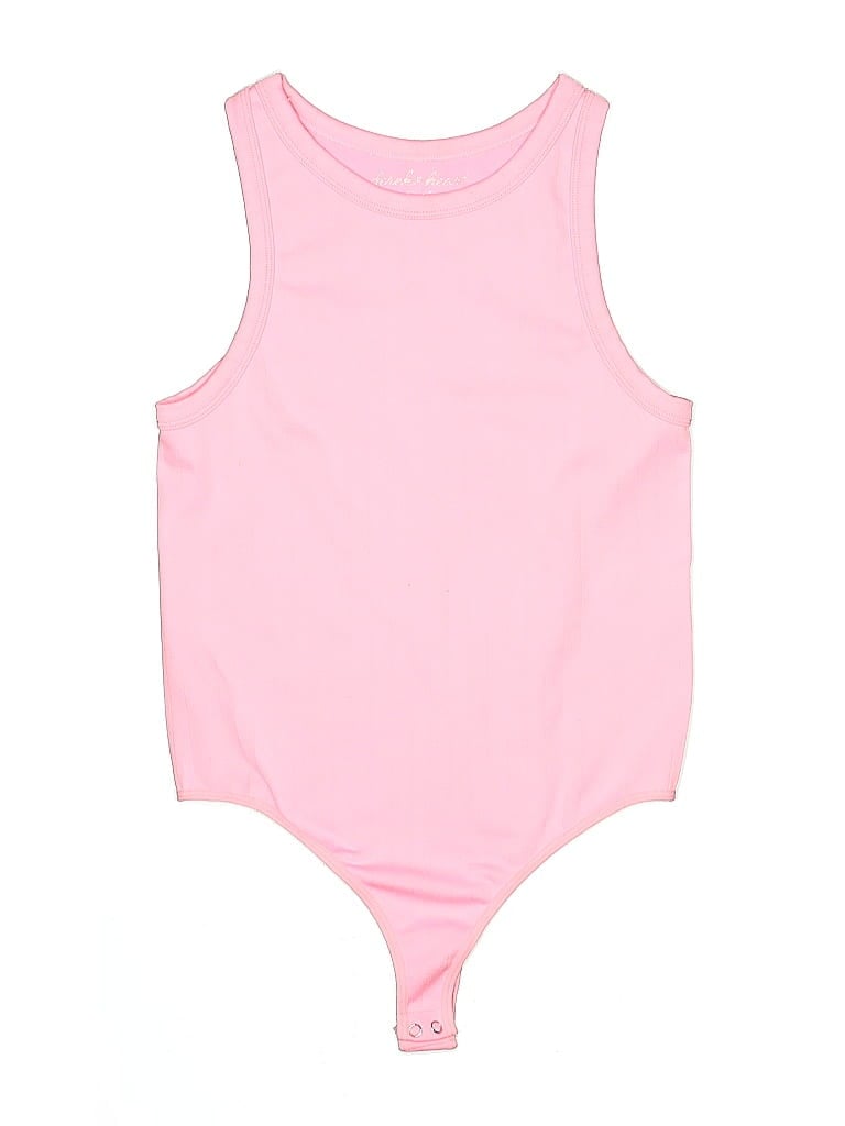 DEREK HEART Pre-owned Bodysuit In Pink