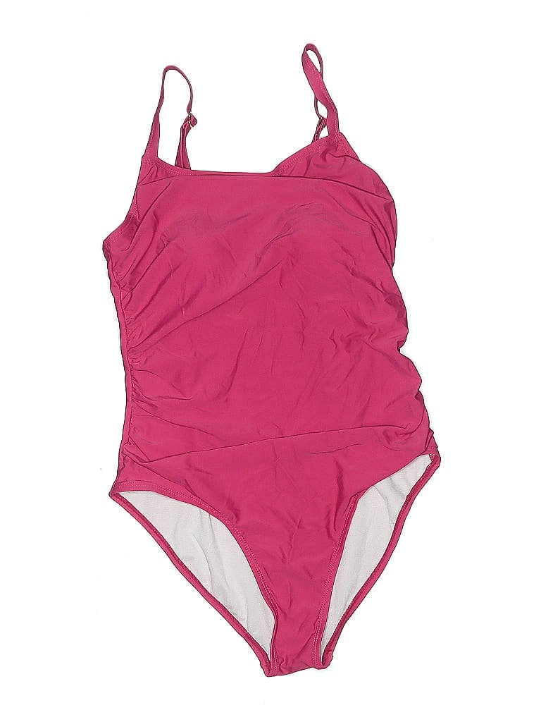 Pre-owned Unbranded One Piece Swimsuit In Pink