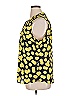 Soho JEANS NEW YORK & COMPANY Yellow Sleeveless Blouse Size XL - photo 4