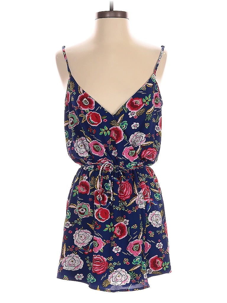 Pre-owned Blue Rain Romper In Blue