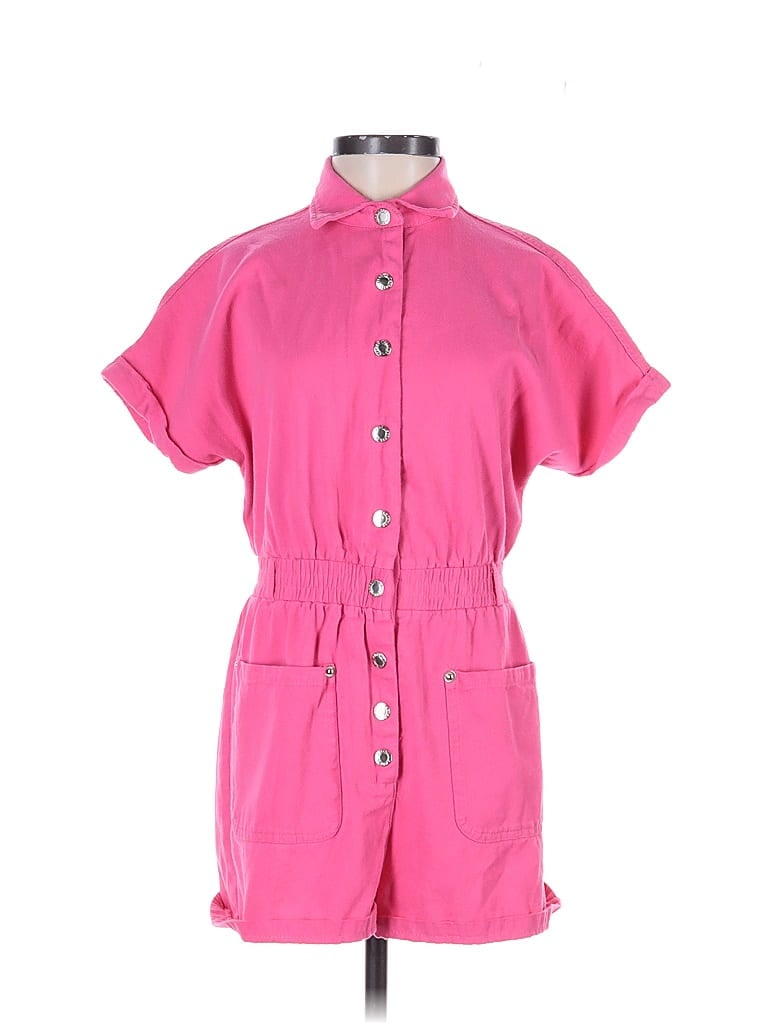 Pre-owned Chouyatou Romper In Pink