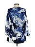 Michael Tyler Blue 3/4 Sleeve Blouse Size XS - photo 2