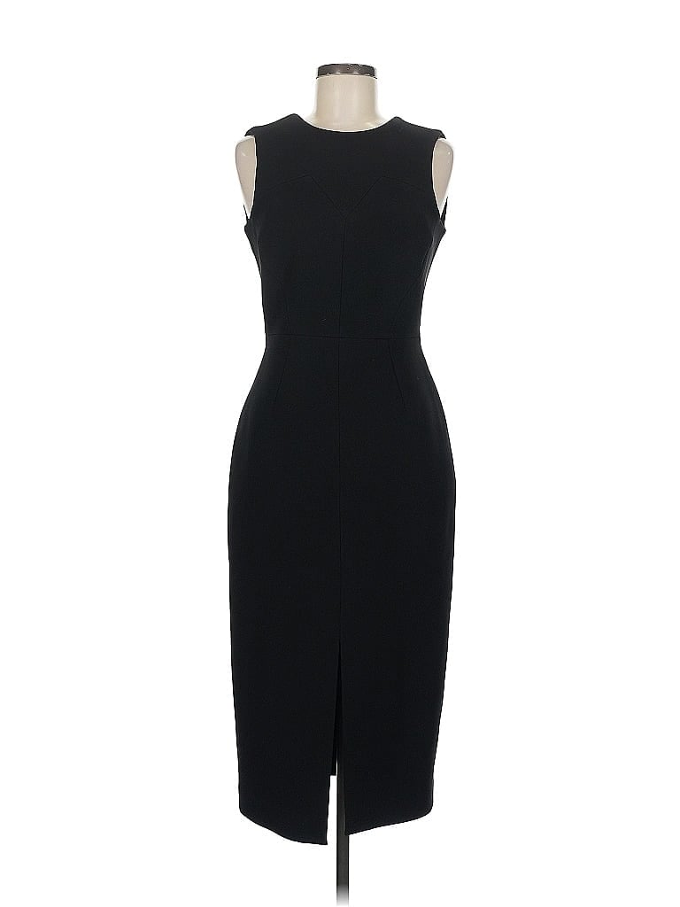 Pre-owned H&m Cocktail Dress In Black