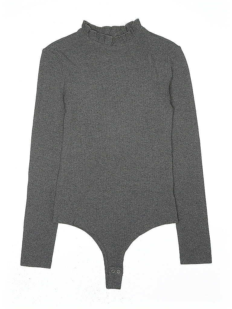 Pre-owned Assorted Brands Bodysuit In Gray