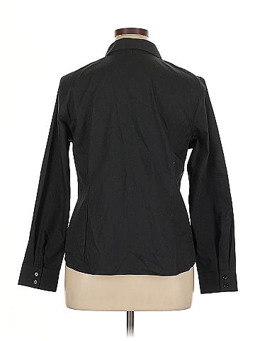 Jones New York 3/4 Sleeve Button-Down Shirt (view 2)