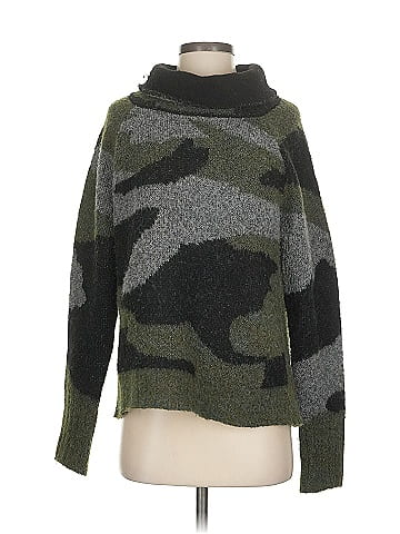 Aqua Turtleneck Sweater (view 1)
