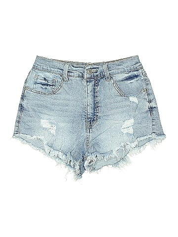 Wallflower Denim Shorts (view 1)