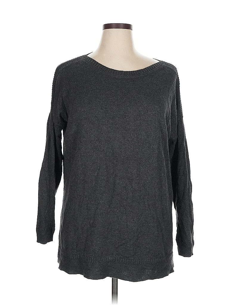 Pre-owned Old Navy Pullover Sweater In Gray