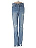Madewell Hearts Blue Jeans Size 24 waist - photo 1
