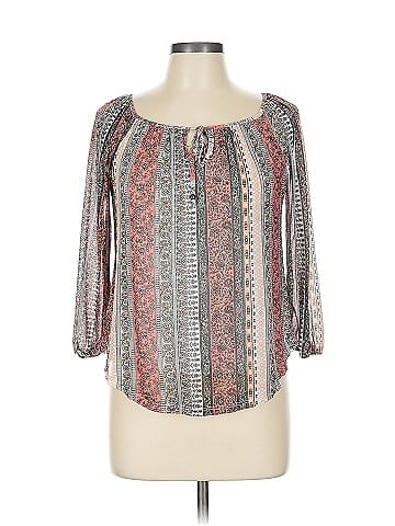 BCX 3/4 Sleeve Blouse (view 1)